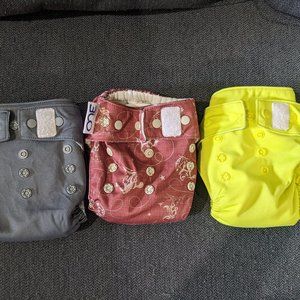 GroVia One Diaper Lot